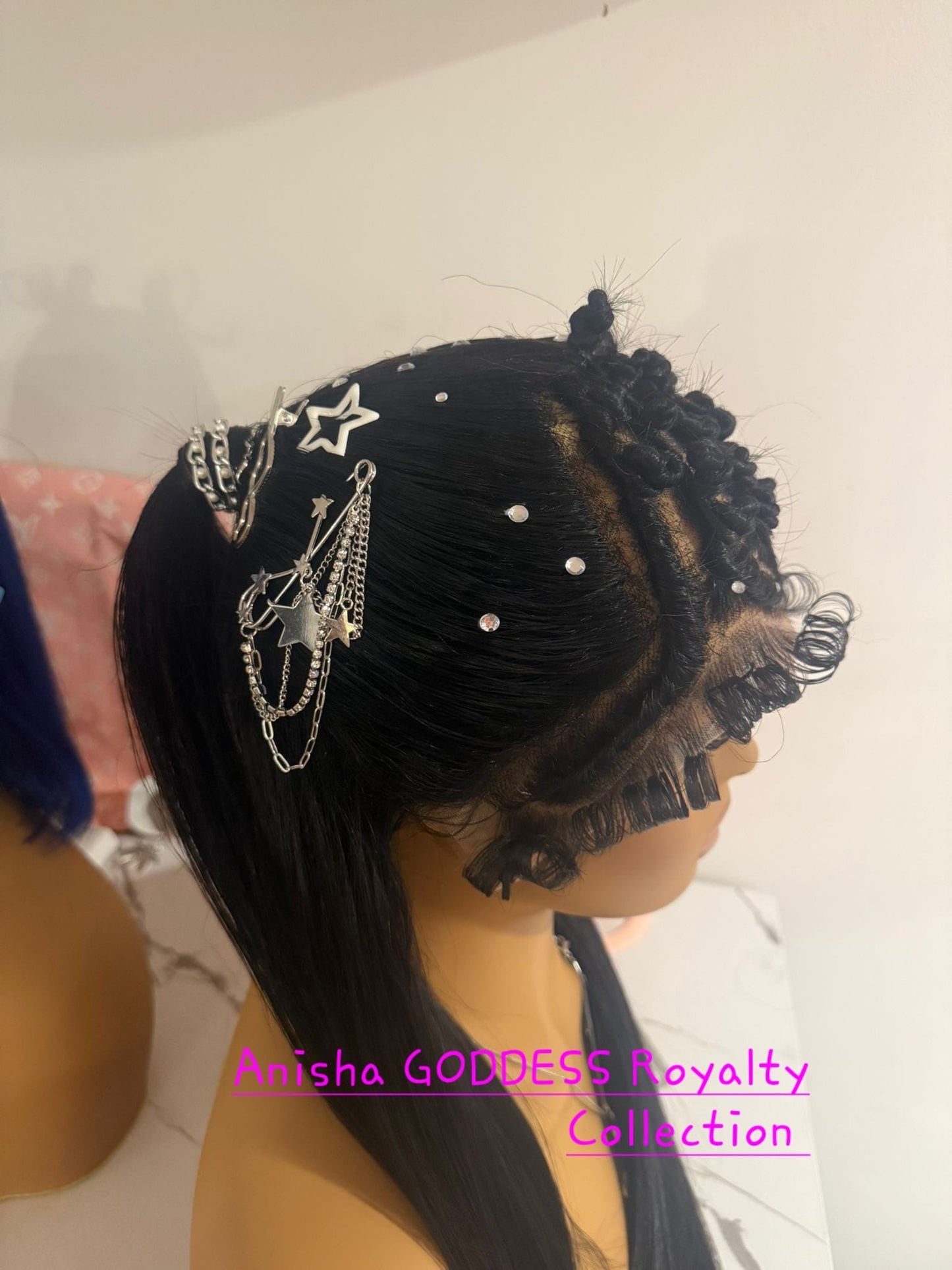 Lil B*tch,You Can’t F*ck With Me Cardï B*** 38 Inch 13x6 HD Lace Frontal Wig, 100%Human Hair 180% Density