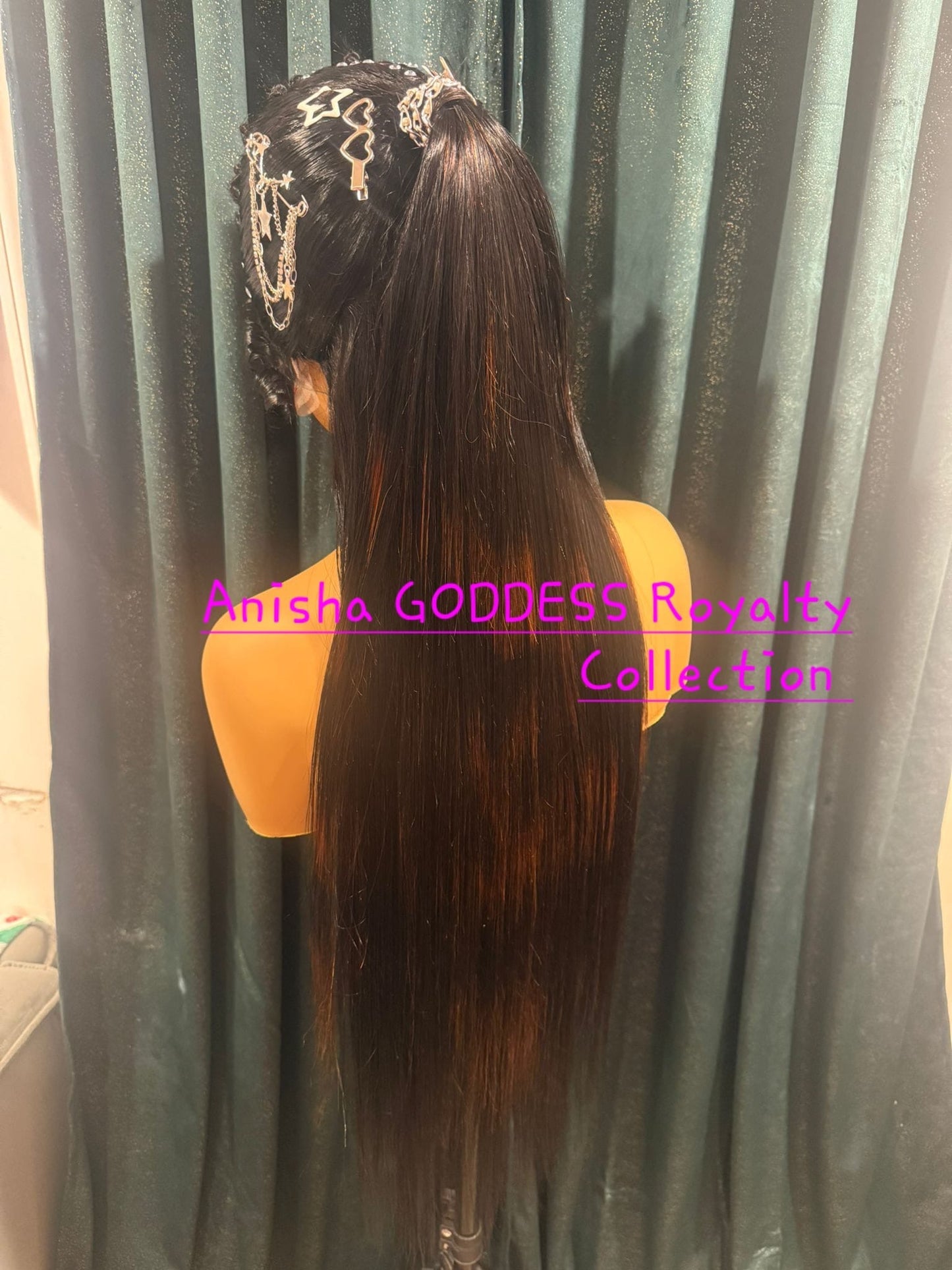 Lil B*tch,You Can’t F*ck With Me Cardï B*** 38 Inch 13x6 HD Lace Frontal Wig, 100%Human Hair 180% Density