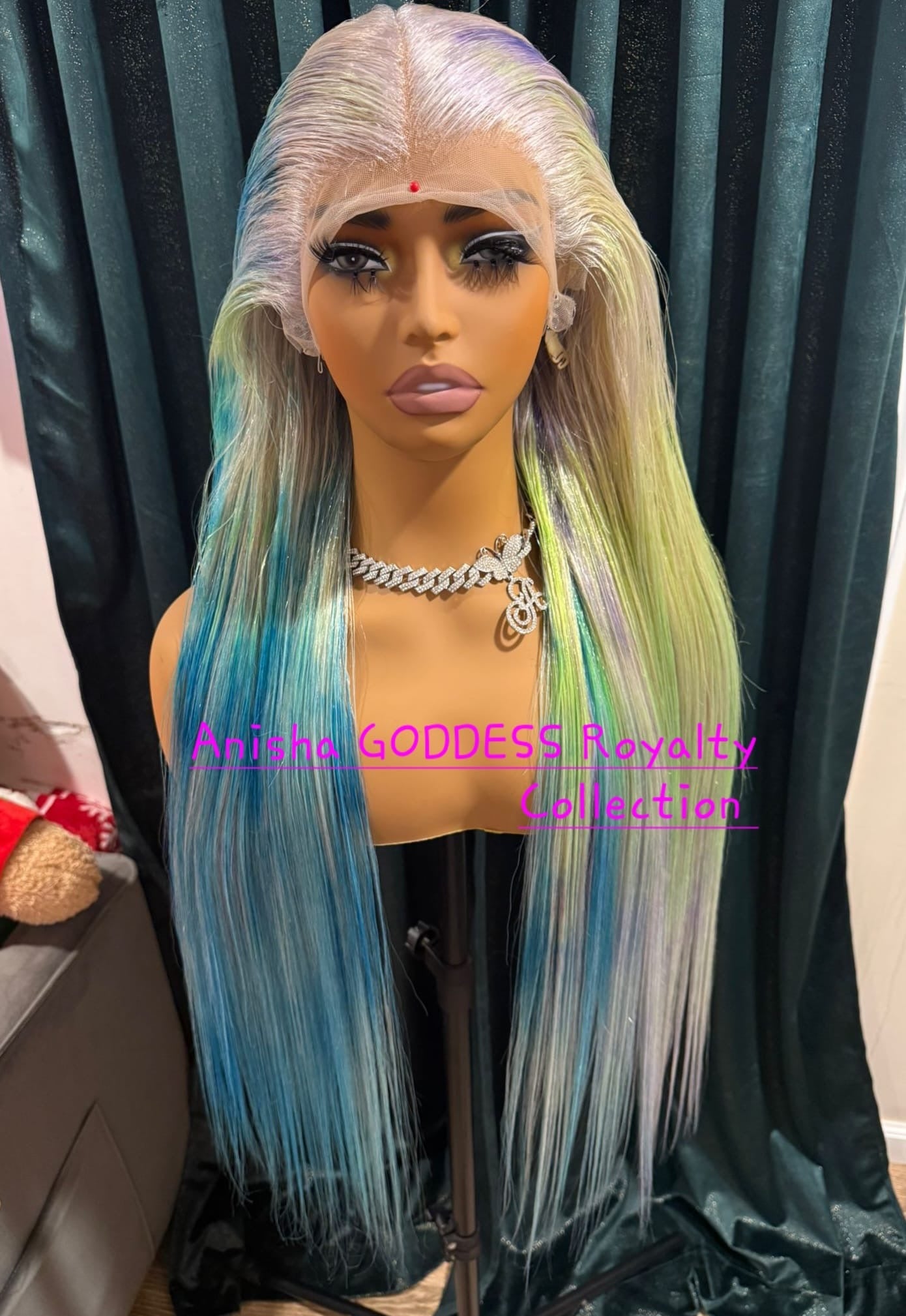 38 Inch 13*6 HD Lace Frontal Wig, 100% Human Hair 210% Density
